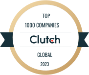 Vardot Top 1000 Companies Clutch 2023 Award